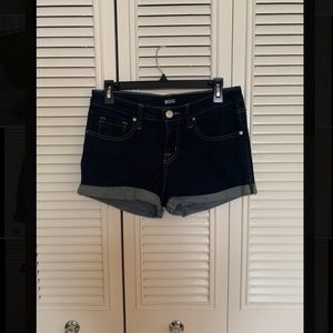 BDG (Uban Outfitters) dark blue mid-rise shortie